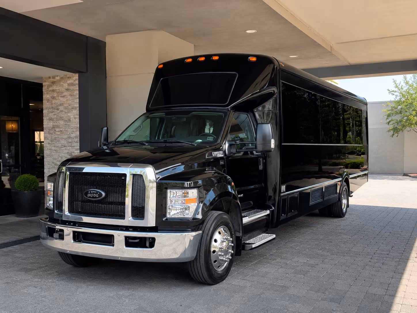 Fort Lauderdale Concert & Music Festival Transportation party bus exterior