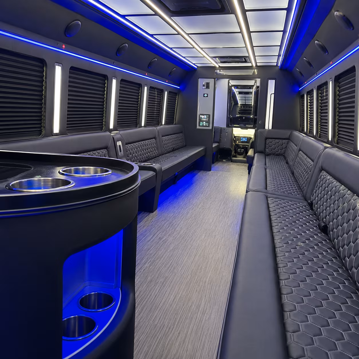 Fort Lauderdale Private Event Transportation party bus exterior
