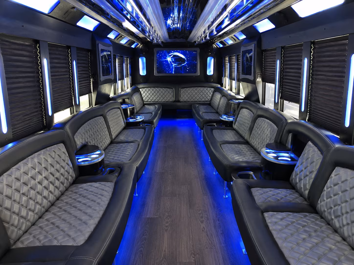 Fort Lauderdale Private Event Transportation party bus exterior