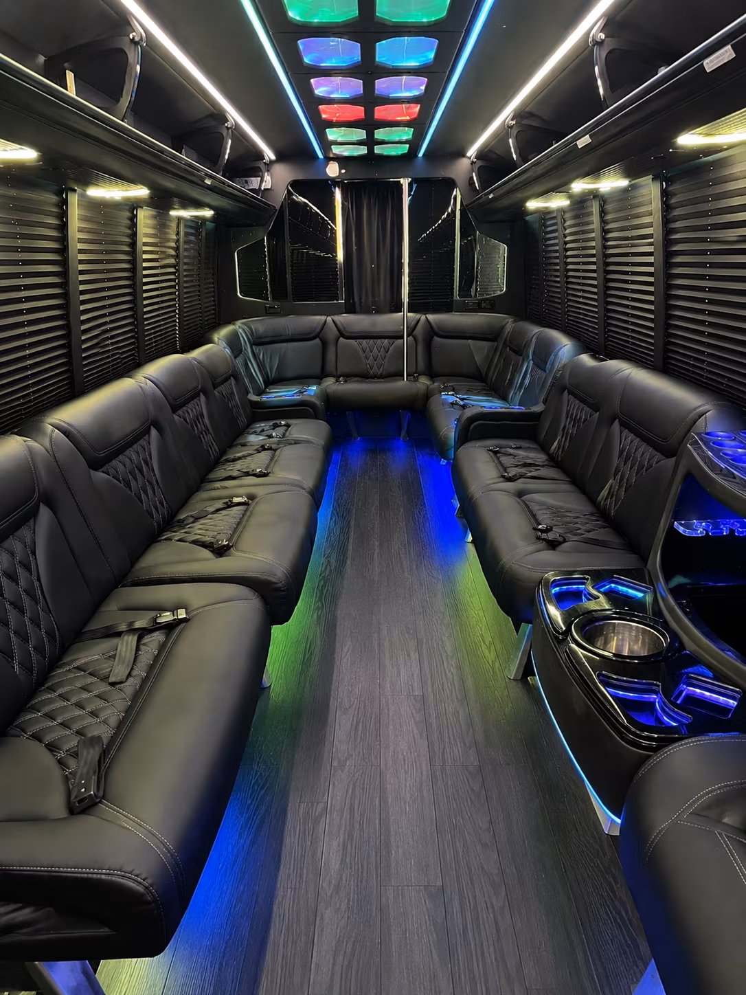 Fort Lauderdale Private Event Transportation onboard seating