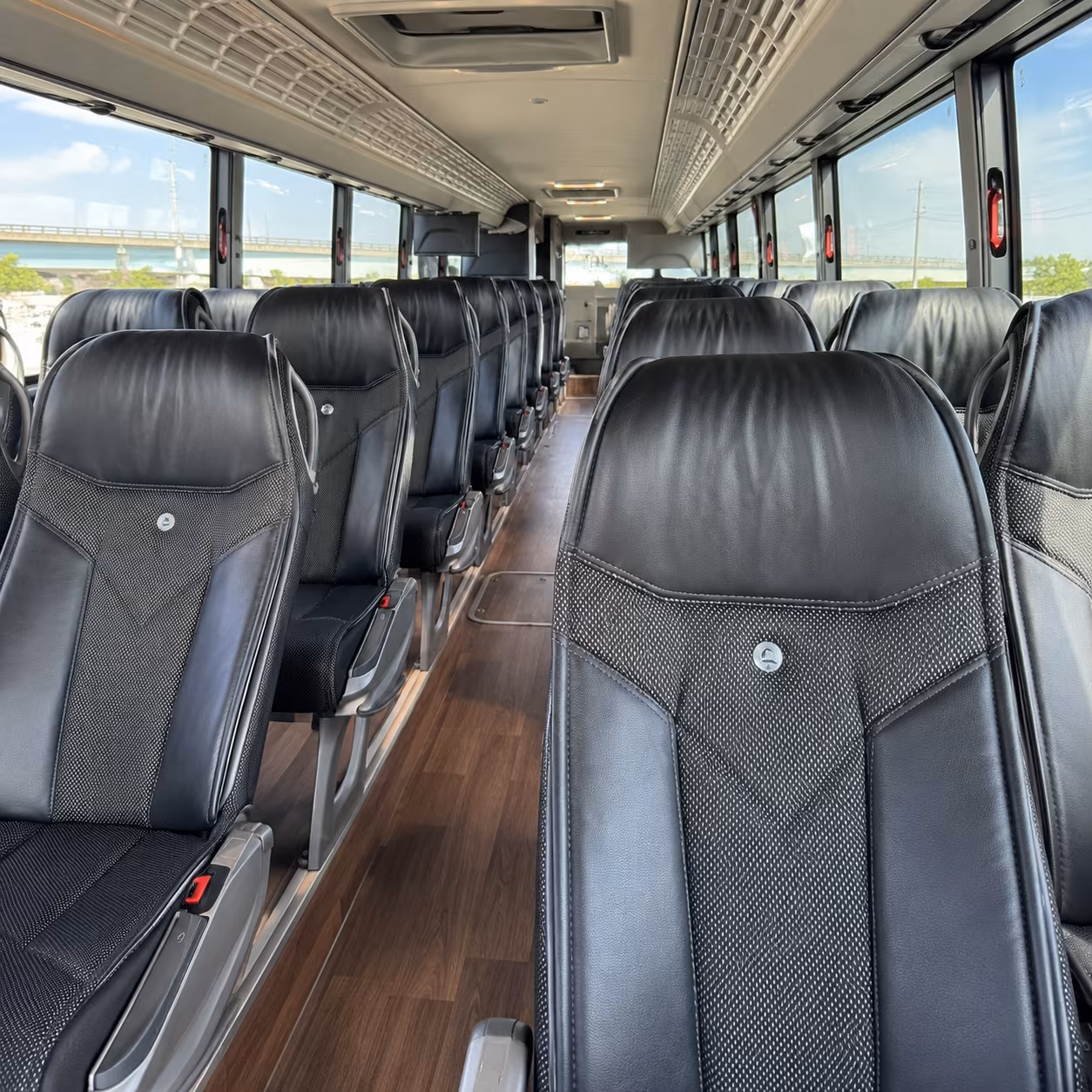Fort Lauderdale School Event Transportation party bus exterior
