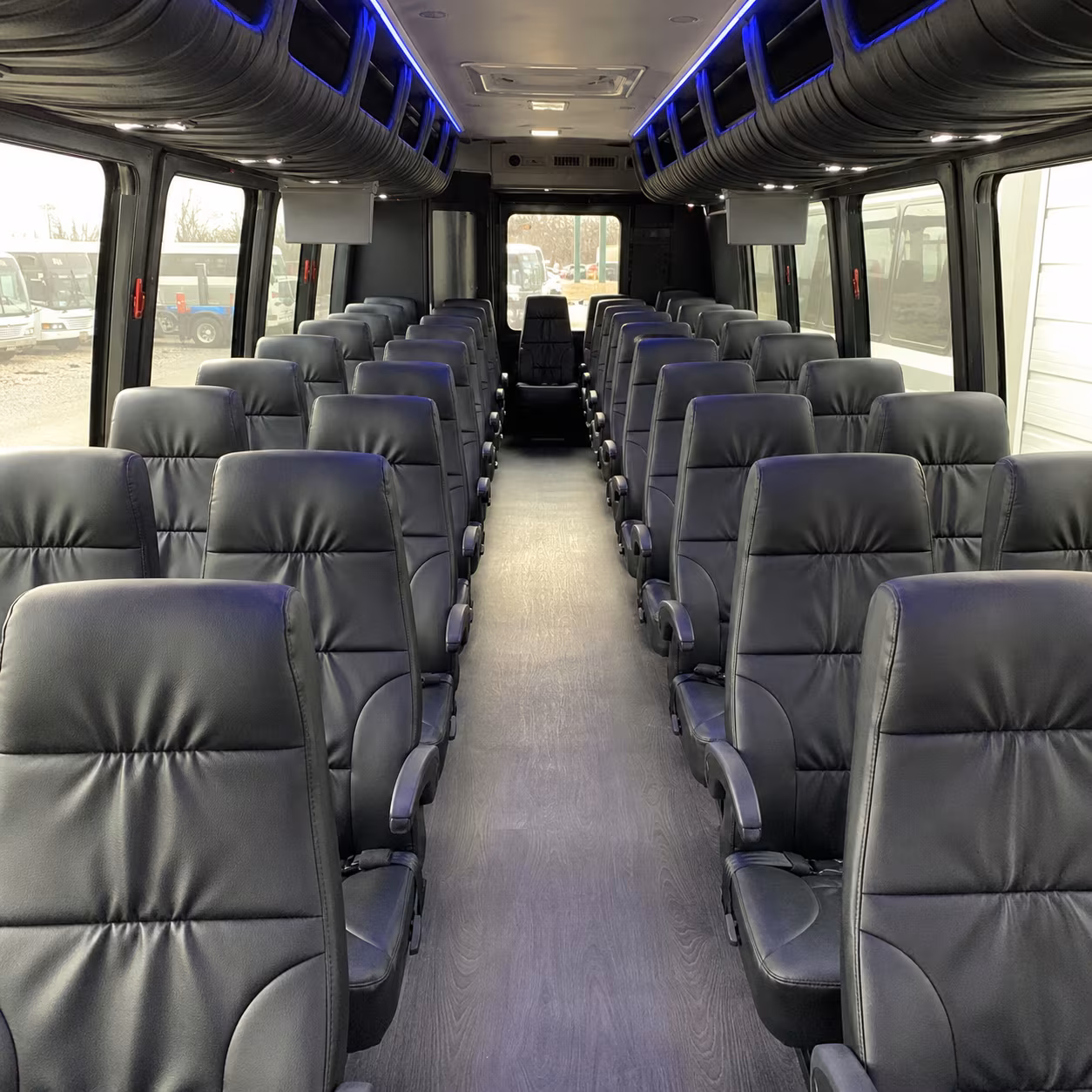 Fort Lauderdale School Event Transportation onboard seating