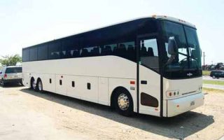 50 passenger charter bus Sunrise